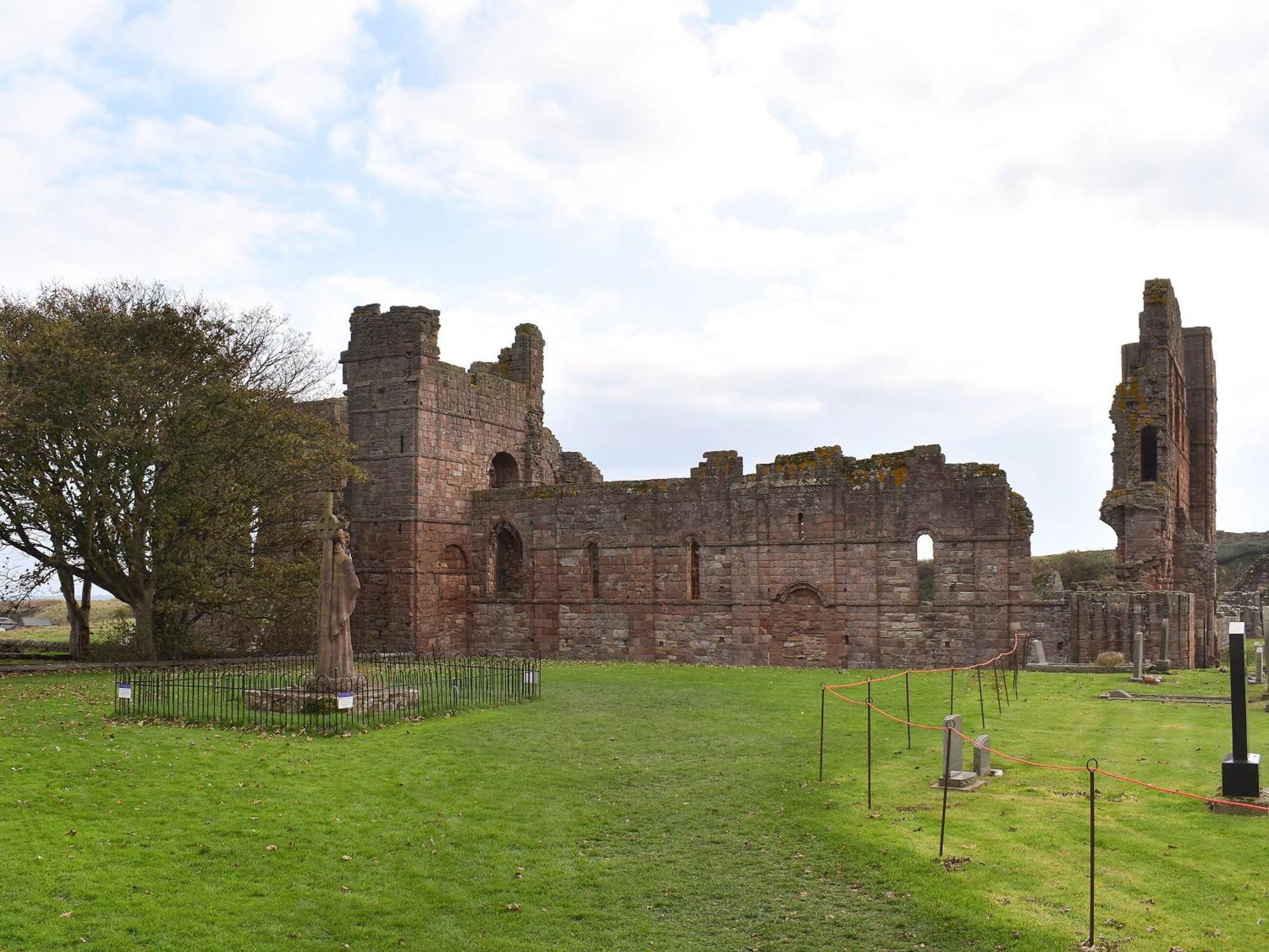 Lower Bamburgh View Holy Island of Lindisfarne Kültér fotó